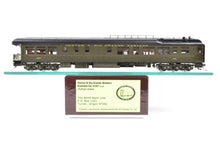 Load image into Gallery viewer, HO Brass NBL - North Bank Line D&RGW - Denver & Rio Grande Western "107" (2nd) Business Car Pullman Green - 1951-55