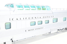 Load image into Gallery viewer, O Atlas “O" CB&Q/D&RGW/WP California Zephyr Dome Lounge Observation Car WP - Western Pacific “Silver Crescent”
