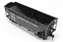 Load image into Gallery viewer, O Scale Brass US Hobbies C&O - Chesapeake & Ohio Offset Side Twin Hopper W/Peaked Ends CP No. 51245
