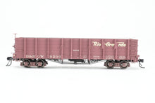 Load image into Gallery viewer, HOn3 Blackstone Models D&RGW - Denver & Rio Grande Western High Side Gondola Flying Grande Herald No. 9206
