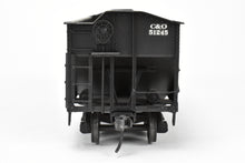 Load image into Gallery viewer, O Scale Brass US Hobbies C&O - Chesapeake & Ohio Offset Side Twin Hopper W/Peaked Ends CP No. 51245