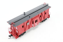Load image into Gallery viewer, HO Brass Westside Model Co. WP - Western Pacific Outside Brace Bay Window Caboose Custom Painted