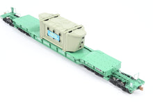 Load image into Gallery viewer, HO Brass Rail Classics PC - Penn Central F-40 Heavy Duty Well Flat Car w/Load Factory Painted No. 768151