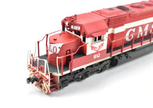 Load image into Gallery viewer, HO Brass OMI - Overland Models Inc. GM&O - Gulf Mobile & Ohio EMD SD40 C/P No. 912 Light Weathering