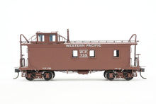 Load image into Gallery viewer, HO Brass OMI - Overland Models, Inc. WP - Western Pacific Wood Caboose 1945 Era Custom Painted