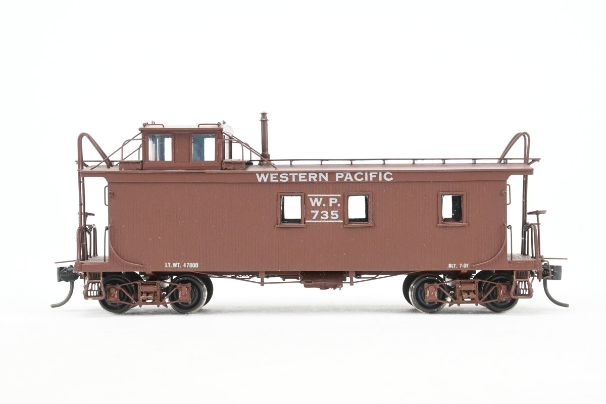 鉄道模型 Overland Models GN 30 Wood Caboose X246 HO Brass OMI - Overland Models, Inc. WP - Western Pacific Wood