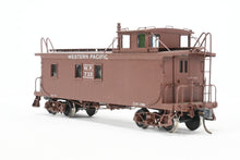 Load image into Gallery viewer, HO Brass OMI - Overland Models, Inc. WP - Western Pacific Wood Caboose 1945 Era Custom Painted