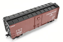 Load image into Gallery viewer, O Brass RYM - Rich Yoder Models C&O - Chesapeake and Ohio 1937 AAR Standard 40' Steel Sheathed Box Car Deco End FP No.5469