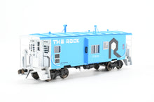 Load image into Gallery viewer, HO Brass OMI - Overland Models, Inc. CRI&P - Rock Island Bay-Window Caboose w/Rockwell Trucks FP No. 17210