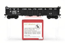 Load image into Gallery viewer, O Brass RYM - Rich Yoder Models C&O - Chesapeake and Ohio 40' Steel 50-Ton Coal Gondola FP No. 44575