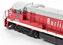 Load image into Gallery viewer, HO Brass OMI - Overland Models, Inc. CB&Q - Burlington Route GE U-28C (U-25C Carbody) PH IIIA Pro-Paint No. 563