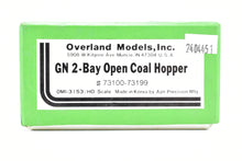 Load image into Gallery viewer, HO Brass OMI - Overland Models, Inc. GN - Great Northern 2-Bay Open Coal Hopper Brand New!