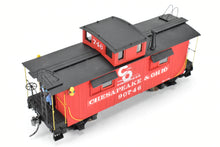 Load image into Gallery viewer, O Scale Wood Quality Craft C&O - Chesapeake & Ohio Wood Sheathed Caboose Pro-Built and Painted No. 90746