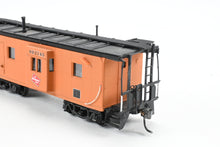 Load image into Gallery viewer, HO Lines West MILW - Milwaukee Road Thrall Bay Window Caboose Custom Built and Painted #992143 3D Printed Model REBOXX