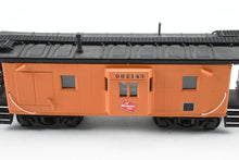 Load image into Gallery viewer, HO Lines West MILW - Milwaukee Road Thrall Bay Window Caboose Custom Built and Painted #992143 3D Printed Model REBOXX