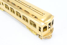 Load image into Gallery viewer, HO Brass MTM - Midwest Trolley Museum CA&E - Chicago Aurora & Elgin #311-315 Series Kuhlman Wood Interurban Coach Unpowered Trailer
