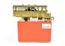 Load image into Gallery viewer, HOn3 Brass Red Ball Misc. Roads Self Propelled Railbus U/P