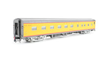 Load image into Gallery viewer, O Brass Wasatch Model Co. UP - Union Pacific AC&F Built 1949 "Western Series"  4 Double Bedroom, 12 Roomette Sleeper Pro-Painted "Western Sea"