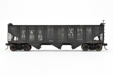 Load image into Gallery viewer, O Scale Brass NJ Custom Brass C&O - Chesapeake & Ohio 70 Ton Triple Hopper W/ Rounded Ends Class HT CP and Weathered
