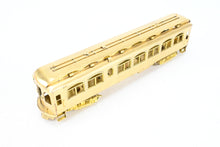 Load image into Gallery viewer, HO Brass MTM - Midwest Trolley Museum CA&E - Chicago Aurora & Elgin #300 - 308 Series Niles Coach Unpowered Trailer