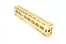 Load image into Gallery viewer, HO Brass MTM - Midwest Trolley Museum CA&E - Chicago Aurora & Elgin #300 - 308 Series Niles Coach Unpowered Trailer