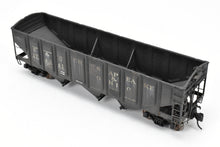 Load image into Gallery viewer, O Scale Brass NJ Custom Brass C&O - Chesapeake & Ohio 70 Ton Triple Hopper W/ Rounded Ends Class HT CP and Weathered