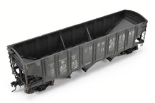 Load image into Gallery viewer, O Scale Brass NJ Custom Brass C&O - Chesapeake & Ohio 70 Ton Triple Hopper W/ Rounded Ends Class HT CP and Weathered