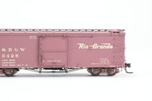 Load image into Gallery viewer, HOn3 Blackstone Models D&RGW - Denver & Rio Grande Western 30' Box Car Flying Grande Herald No. 3425