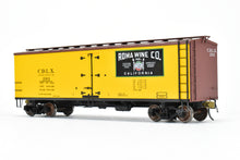Load image into Gallery viewer, O Red Caboose Various Roads Roma Wine Co. 40 Foot Insulated Boxcar CDLX 293 Built Up Kit FP