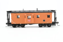 Load image into Gallery viewer, HO Lines West MILW - Milwaukee Road Thrall Bay Window Caboose Custom Built and Painted #992168 3D Printed Model REBOXX