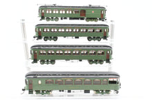 Load image into Gallery viewer, HO Brass Suydam SN - Sacramento Northern Niles Wood Interurban 4-Car Set Custom Painted REBOXX