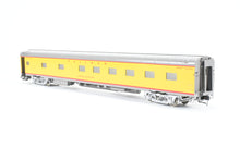 Load image into Gallery viewer, O Brass Wasatch Model Co. UP - Union Pacific AC&F Built 1950 "Western Series"  4 Double Bedroom, 12 Roomette Sleeper Pro-Painted "Western Adventure"