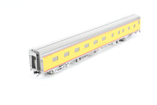 Load image into Gallery viewer, O Brass Wasatch Model Co. UP - Union Pacific AC&F Built 1950 "Western Series"  4 Double Bedroom, 12 Roomette Sleeper Pro-Painted "Western Adventure"