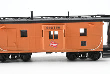 Load image into Gallery viewer, HO Lines West MILW - Milwaukee Road Thrall Bay Window Caboose Custom Built and Painted #992168 3D Printed Model REBOXX