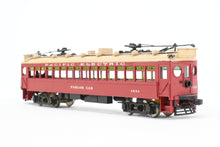 Load image into Gallery viewer, HO Brass Suydam PE - Pacific Electric "Sled" Interurban Coach Unpowered Trailer Custom Painted No. 1254 REBOXX