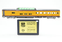 Load image into Gallery viewer, O Brass Wasatch Model Co. UP - Union Pacific ACF 1955 Built 9000 Series Dome Lounge Observation As Built Pro-Painted No.#9009