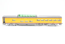 Load image into Gallery viewer, O Brass Wasatch Model Co. UP - Union Pacific ACF 1955 Built 9000 Series Dome Lounge Observation As Built Pro-Painted No. #9009