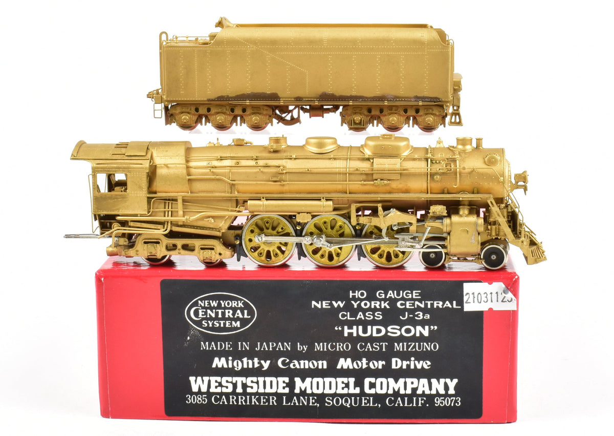 HO Brass Westside Model Co. NYC New York Central J 3a 4 6 4 Hudson C ReSourced Rails