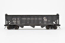Load image into Gallery viewer, O Scale Brass US Hobbies C&O - Chesapeake & Ohio ACF Welded Triple Hopper Custom Painted No. 99007 NO ORIGINAL BOX