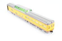 Load image into Gallery viewer, O Brass Wasatch Model Co. UP - Union Pacific ACF 1955 Built 9000 Series Dome Lounge Observation As Built Pro-Painted No. #9009