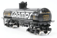 Load image into Gallery viewer, Gauge 1 - 1:24th Scale Brass PSC - Precision Scale Co. Various Roads UTLX Frameless Tank Car Factory Painted "Gramps” No. 11050