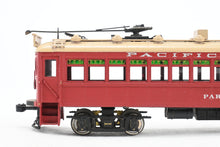 Load image into Gallery viewer, HO Brass Suydam PE - Pacific Electric "Sled" Interurban Coach Unpowered Trailer Custom Painted No. 1254 REBOXX