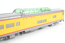 Load image into Gallery viewer, O Brass Wasatch Model Co. UP - Union Pacific ACF 1955 Built 9000 Series Dome Lounge Observation As Built Pro-Painted No. #9009