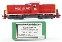 Load image into Gallery viewer, HO Brass OMI - Overland Models Inc. CRI&P - Rock Island C415 FP No. 415, Bright Red w/Yellow Ends