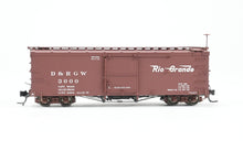 Load image into Gallery viewer, HOn3 Blackstone Models D&RGW - Denver & Rio Grande Western 30' Box Car Flying Grande Herald No. 3000