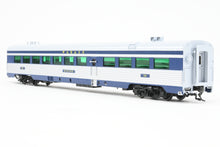 Load image into Gallery viewer, HO NEW Brass NBL - North Bank Line WAB - Wabash COKC - City of Kansas City 7-Car Set, Mid 1950's Factory Painted & Lighted