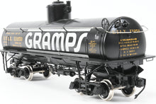 Load image into Gallery viewer, Gauge 1 - 1:24th Scale Brass PSC - Precision Scale Co. Various Roads UTLX Frameless Tank Car Factory Painted "Gramps” No. 11050