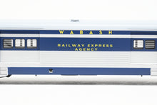 Load image into Gallery viewer, HO NEW Brass NBL - North Bank Line WAB - Wabash COKC - City of Kansas City 7-Car Set, Mid 1950's Factory Painted & Lighted