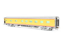 Load image into Gallery viewer, O Brass Wasatch Model Co. UP - Union Pacific AC&F Built 1950 "Western Series"  4 Double Bedroom, 12 Roomette Sleeper Pro-Painted "Western Adventure"