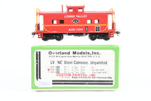 Load image into Gallery viewer, HO Brass OMI - Overland Models LV - Lehigh Valley NE Steel Caboose Ph. 2 w/Double End Window FP No. A95070